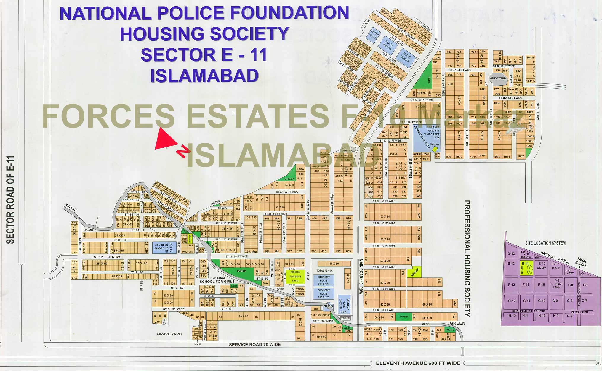 Npf O9 Islamabad Map Property In Islamabad - Islamabad Real Estate - Buy House In Islamabad -  Sell House In Islamabad - Plots For Sale In Islamabad, Property For Sale In  Islamabad - Forces Estate -